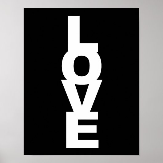 Love Print Black (Voorkant)