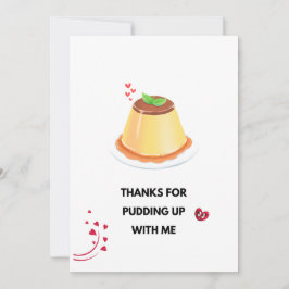 Love Pudding Kaart Foto Lijst