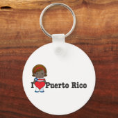 Love Puerto Rico Sleutelhanger (Voorkant)