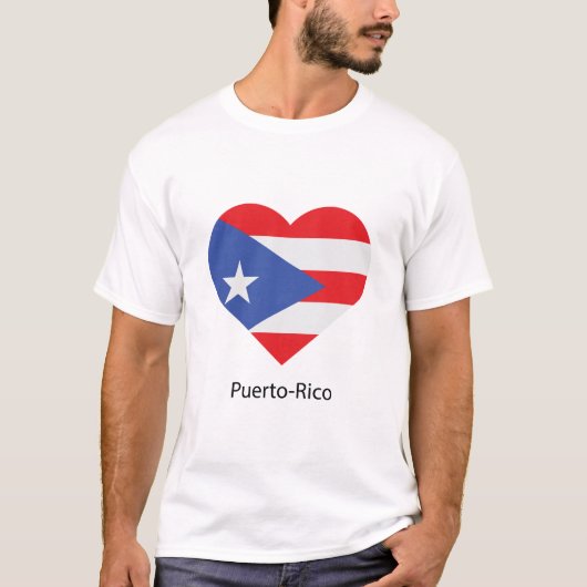 Love Puerto-Rico T-shirt (Voorkant)