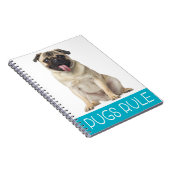Love Pug Puppy Dog Journal-laptop Notitieboek (Rechterzijde)