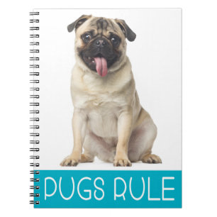 Love Pug Puppy Dog Journal-laptop Notitieboek