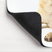 Love Pug Puppy Dog Mousepad Muismat (Hoek)