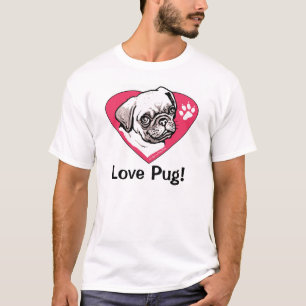Love Pug T-shirt