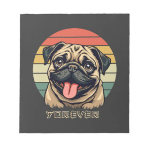 Love Pug Voor Altijd � Mooie Pug Liefhebber Design Notitieblok