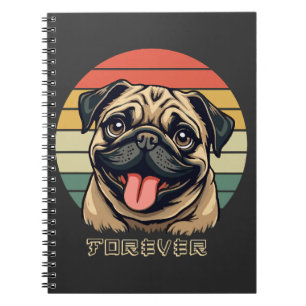 Love Pug Voor Altijd � Mooie Pug Liefhebber Design Notitieboek
