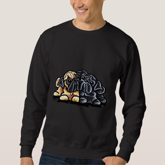 Love Pugs Classic T-shirt 945 (Voorkant)