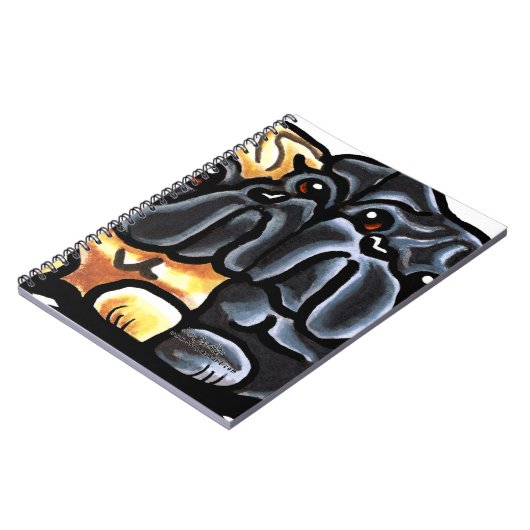 Love Pugs Notitieboek (Linkerzijde)