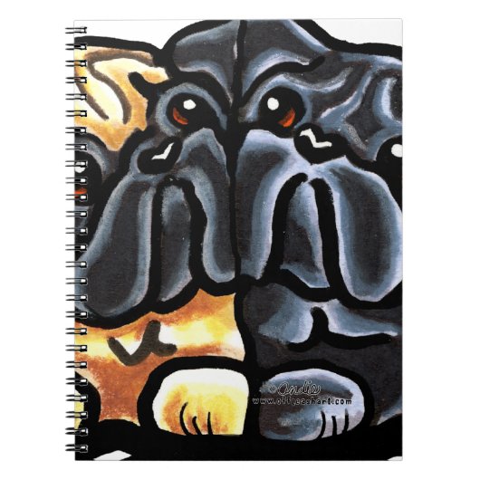 Love Pugs Notitieboek (Voorkant)