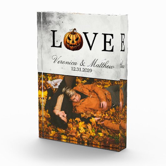 Love Pumpkin Fotoblokken (Rechts)