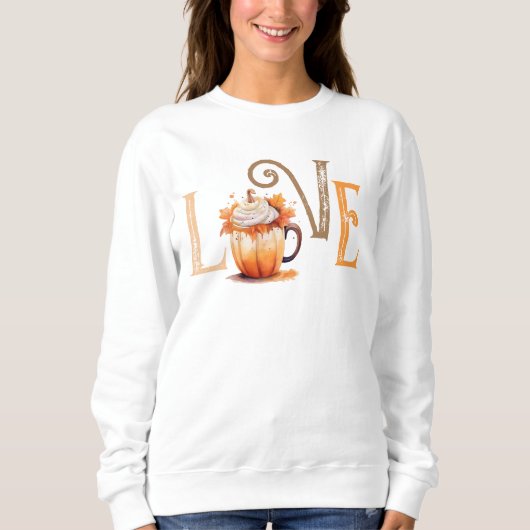 Love Pumpkin Spice T-shirt (Voorkant)