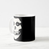 Love Punk Skull Band Funny Music Design Koffiemok (Voorkant links)