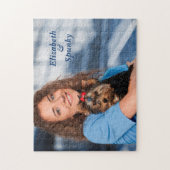 Love Puppy Dog Pet Animal Photo Personalize Legpuzzel (Verticaal)