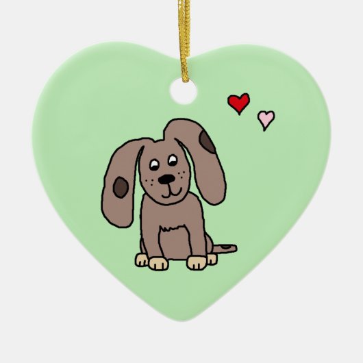Love Puppy ornament (Voorkant)