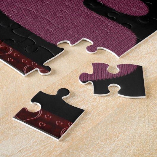 Love Puzzle Legpuzzel (Zijkant)