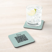 Love QR-code Bier Onderzetter (Rechterzijde)