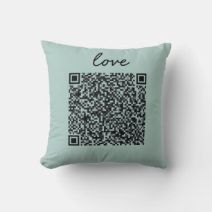 Love QR-code Kussen