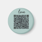 Love QR-code Magneet (Voorkant)
