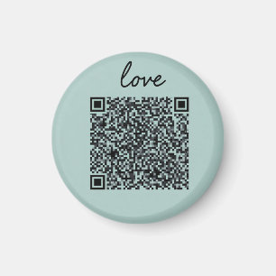Love QR-code Magneet