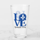 LOVE Quebec City Glas (Achterkant)