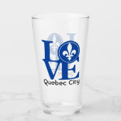 LOVE Quebec City Glas (Voorkant)