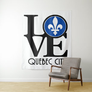 LOVE Quebec City Wandkleed
