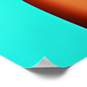 Love Queen Rainbow Schattige Haar Zwart Melanine A Poster (Hoek)