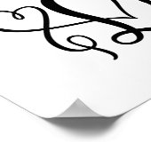 Love Quote Art|Romantic Monochrome Cute Typography Poster (Hoek)