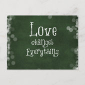 Love Quote Briefkaart (Voorkant)