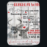 Love Quote for Wife Birthday, Wife Couple Wedding Inbakerdoek<br><div class="desc">Love Quote for Wife Birthday,  Wife Couple Wedding Gift</div>