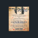 Love Quote for Wife, Wife Birthday, Weddenschap Co Canvas Afdruk<br><div class="desc">Love Quote for Wife,  Wife Birthday,  Weddenschap Couple Gift</div>