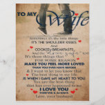 Love Quote for Wife, Wife Birthday, Weddenschap Co Menu<br><div class="desc">Love Quote for Wife,  Wife Birthday,  Weddenschap Couple Gift</div>