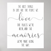 Love quote, Friendship Quote, Friend Gift Poster (Voorkant)