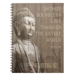 Love Quote Inspirerende Boeddha Kunst Boeddhistisc Notitieboek