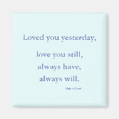 Love Quote Magnet (Voorkant)