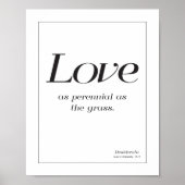 Love Quote Poster (Voorkant)