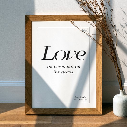Love Quote Poster