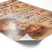 Love Quote voor Boyvriend, Boyvriend Birthday Gift Foto Afdruk (Hoek)