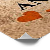 Love Quote voor Boyvriend | Funny gift voor hem Poster (Hoek)