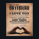 Love Quote voor Boyvriend, Husband Love Birthday Flyer<br><div class="desc">Love Quote voor Boyvriend,  Husband Love Birthday</div>