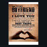 Love Quote voor Boyvriend, Husband Love Birthday Kaart<br><div class="desc">Love Quote voor Boyvriend,  Husband Love Birthday</div>