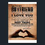 Love Quote voor Boyvriend, Husband Love Birthday Kaart<br><div class="desc">Love Quote voor Boyvriend,  Husband Love Birthday</div>