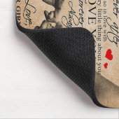 Love Quote voor Boyvriend | Lovely Quottes Gift Muismat (Hoek)