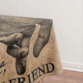 Love Quote voor Boyvriend | Lovely Quottes Gift Tafelkleed (Voorbeeld)