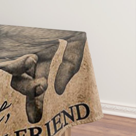 Love Quote voor Boyvriend | Lovely Quottes Gift Tafelkleed (Voorbeeld)