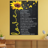 Love Quote voor Husband | Cute Decor Canvas Afdruk (Insitu (Woonkamer))
