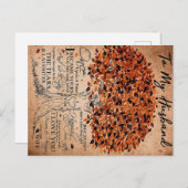 Love Quote voor Husband Gift Idea, Husband Birthda Briefkaart (Voorkant / Achterkant)