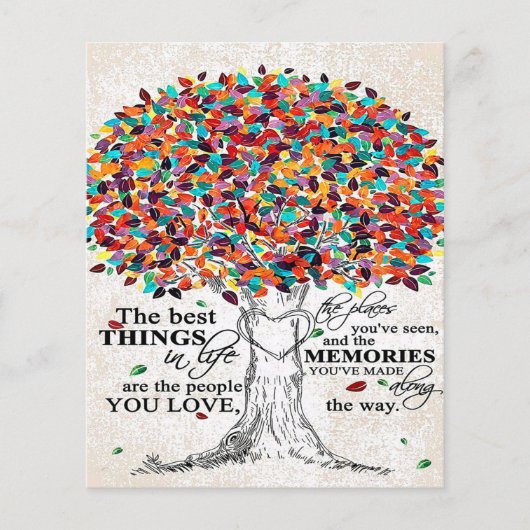 Love Quote voor Husband, Husband Birthday Gift Flyer (Voorkant)