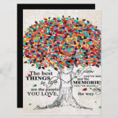 Love Quote voor Husband, Husband Birthday Gift Menu (Voorkant / Achterkant)