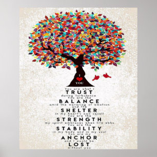 Love Quote voor Husband   Lovely Gift Poster